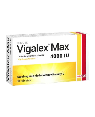  Vigalex Max 4000 IU, 30 tabletek - Apteka internetowa Melissa  